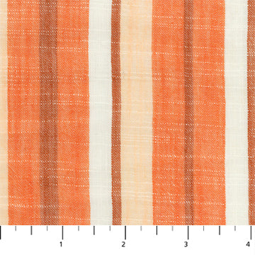 Manufacturer: Figo Fabrics Designer: Figo Studio Collection: Tactile Wovens Print Name: Stripes in Clay Material: 100% Cotton Weight: Quilting  SKU: W90549-34 CLAY Width: 44 inches