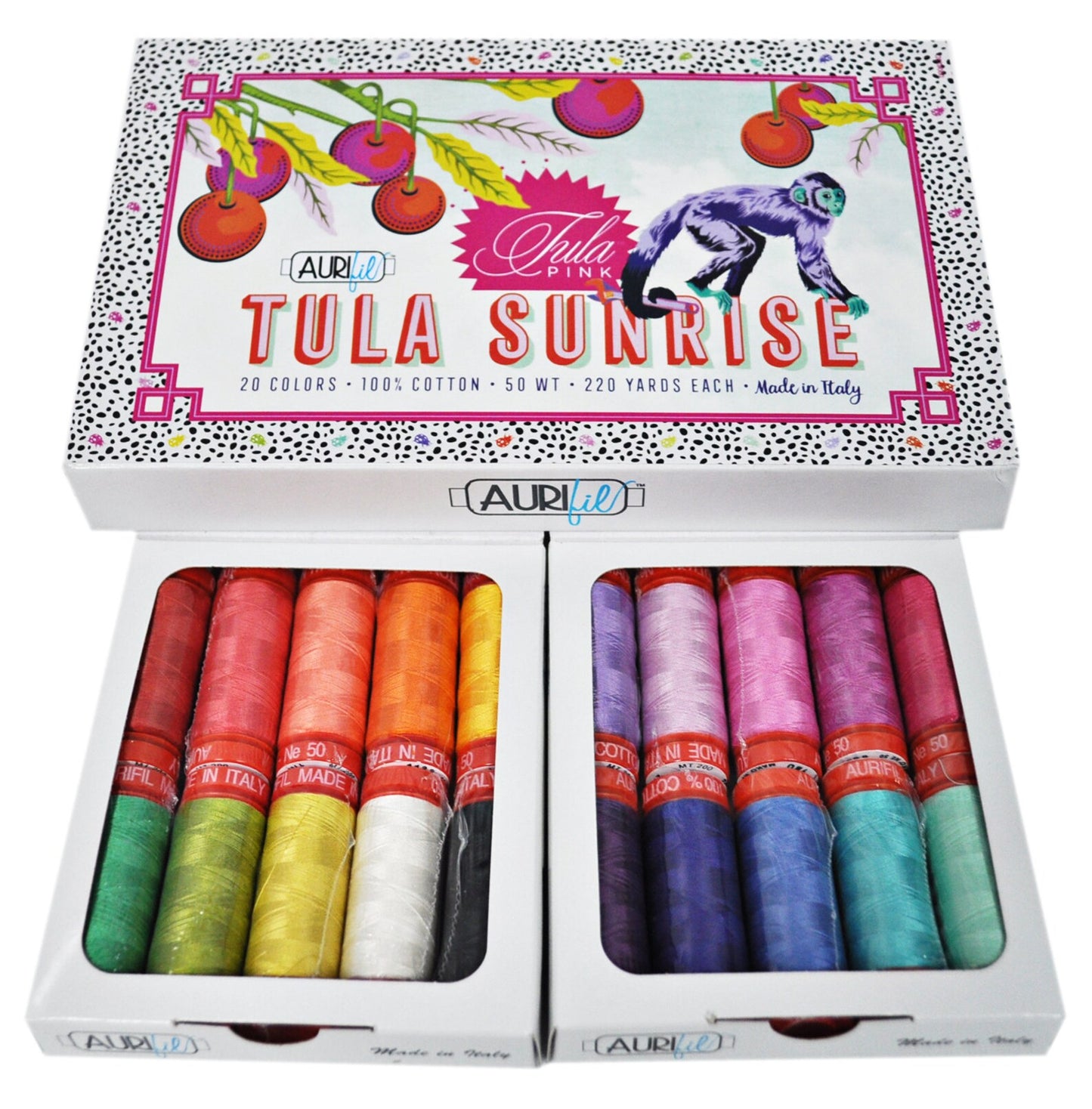 Aurifil - Tula Pink Tula Sunrise Thread Box
